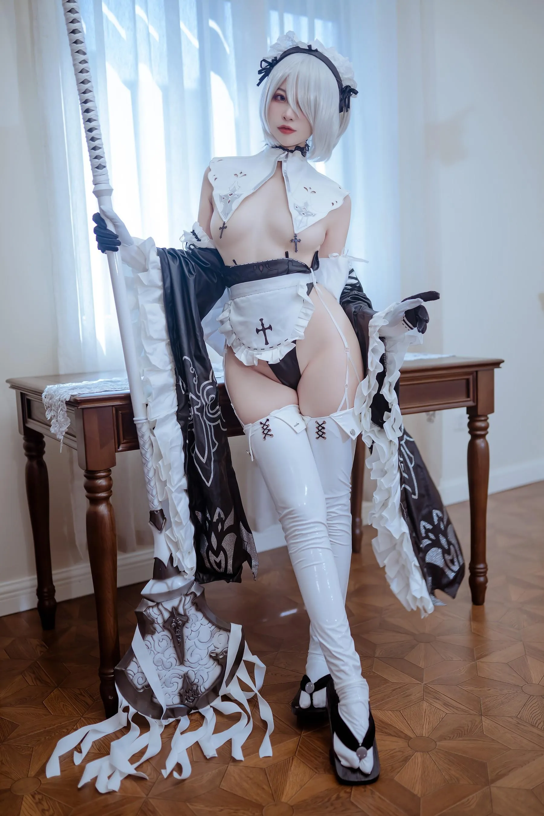 二佐Nisa – NO.143 2B女仆 [31P]插图